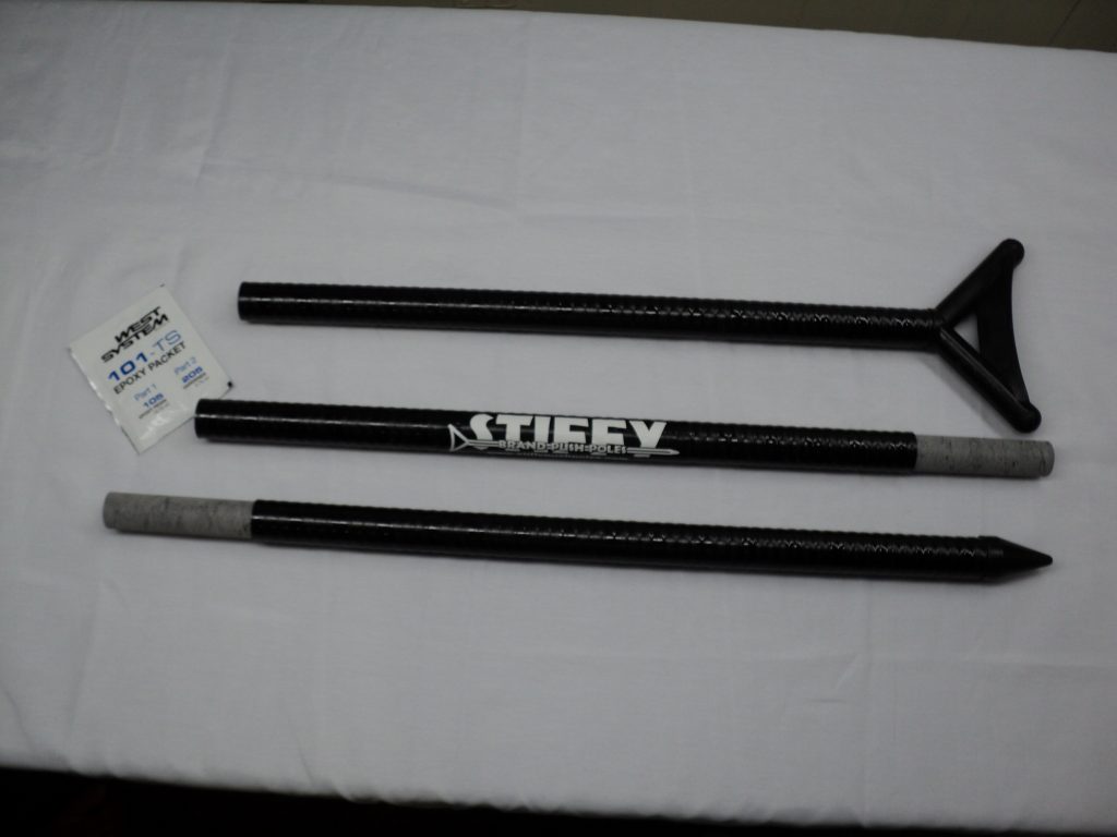 Graphite Modular Push Pole Section FiberTex & Supply, Inc.