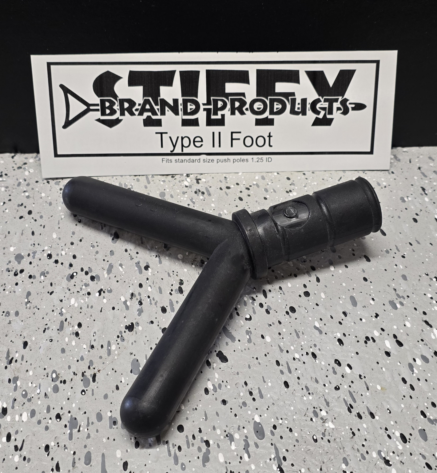 STIFFY Push Pole Foot Type II | FiberTex & Supply, Inc.