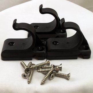 NYLON CLIPS TO MOUNT YOUR STIFFY PUSH POLE