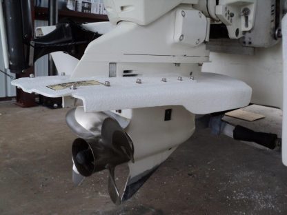 Side View of ShawWing™ Cavitation Plate