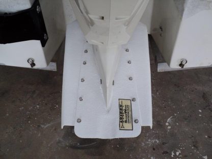 Fiberglass cavitation plate