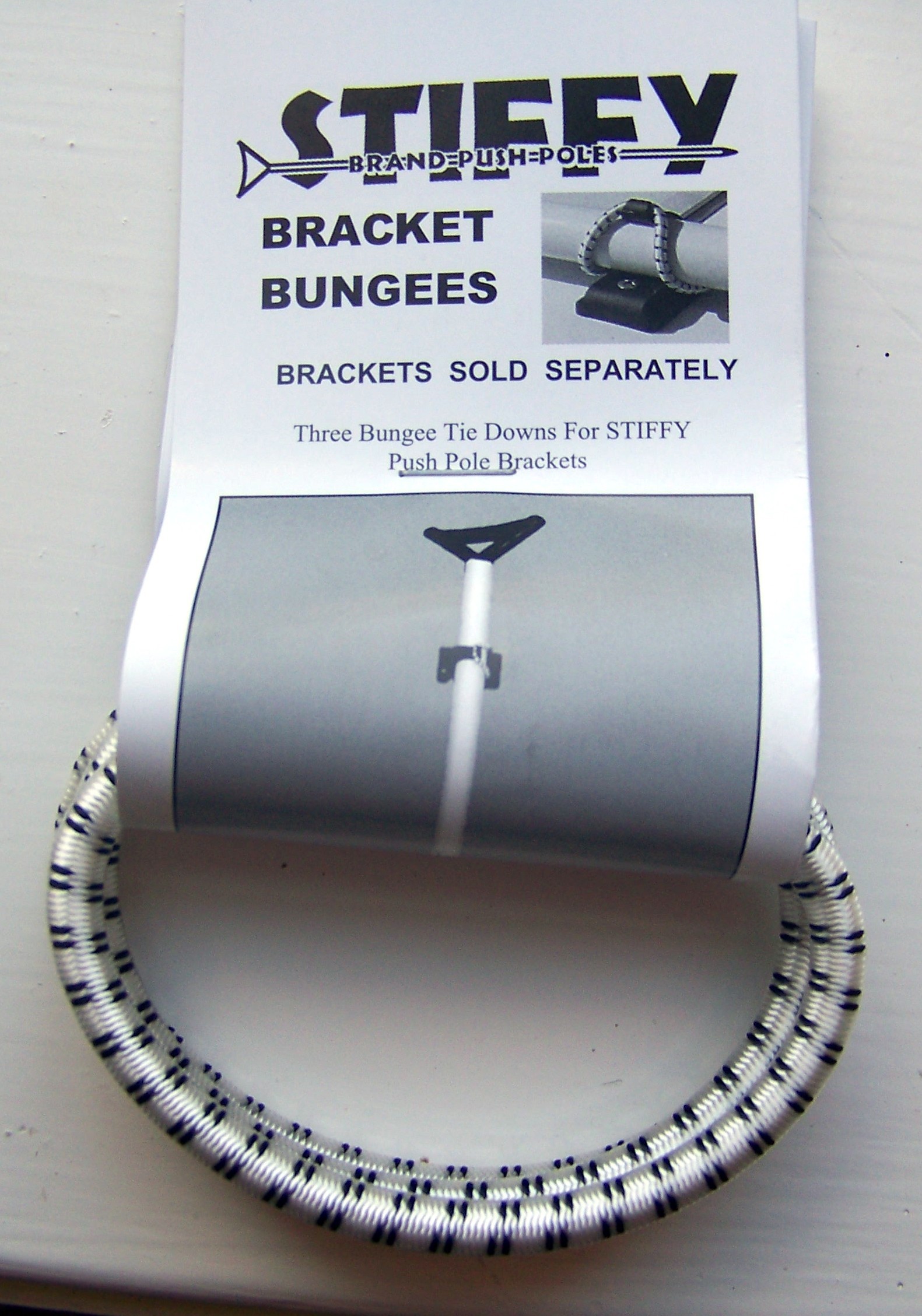 Bungee shop tie downs