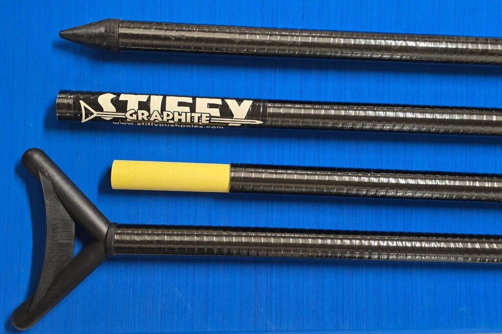 Graphite Modular Stiffy Push Pole - Fibertex & Supply, Inc.